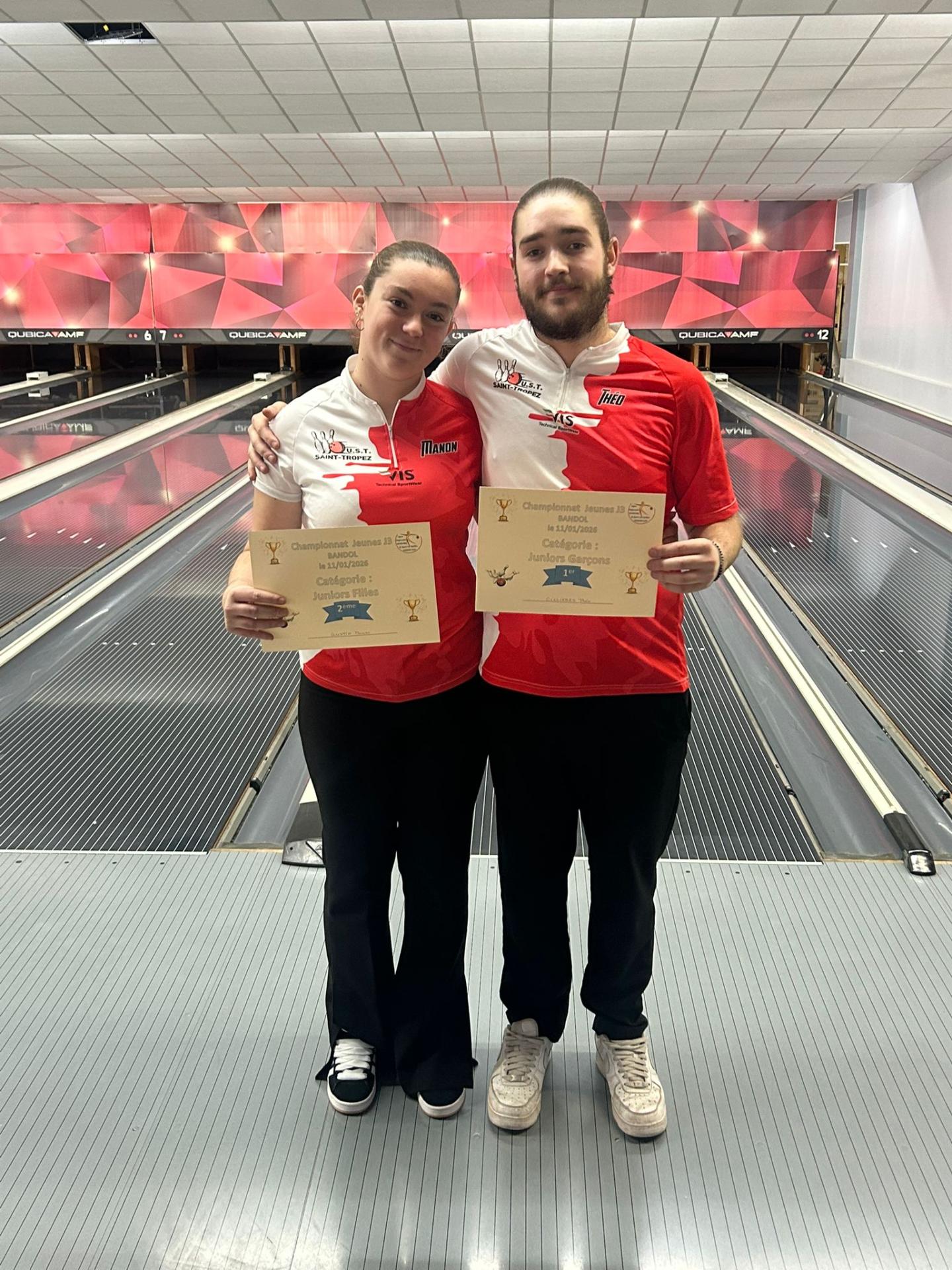 Manon et Théo Championnat Jeunes Bandol 01-2026
